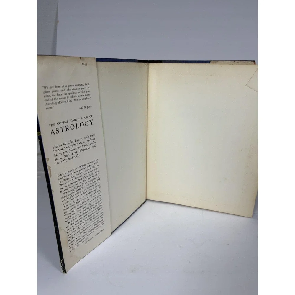 Vintage 1967 The Coffee Table Book of Astrology John Lynch Hardcover Revised Ed